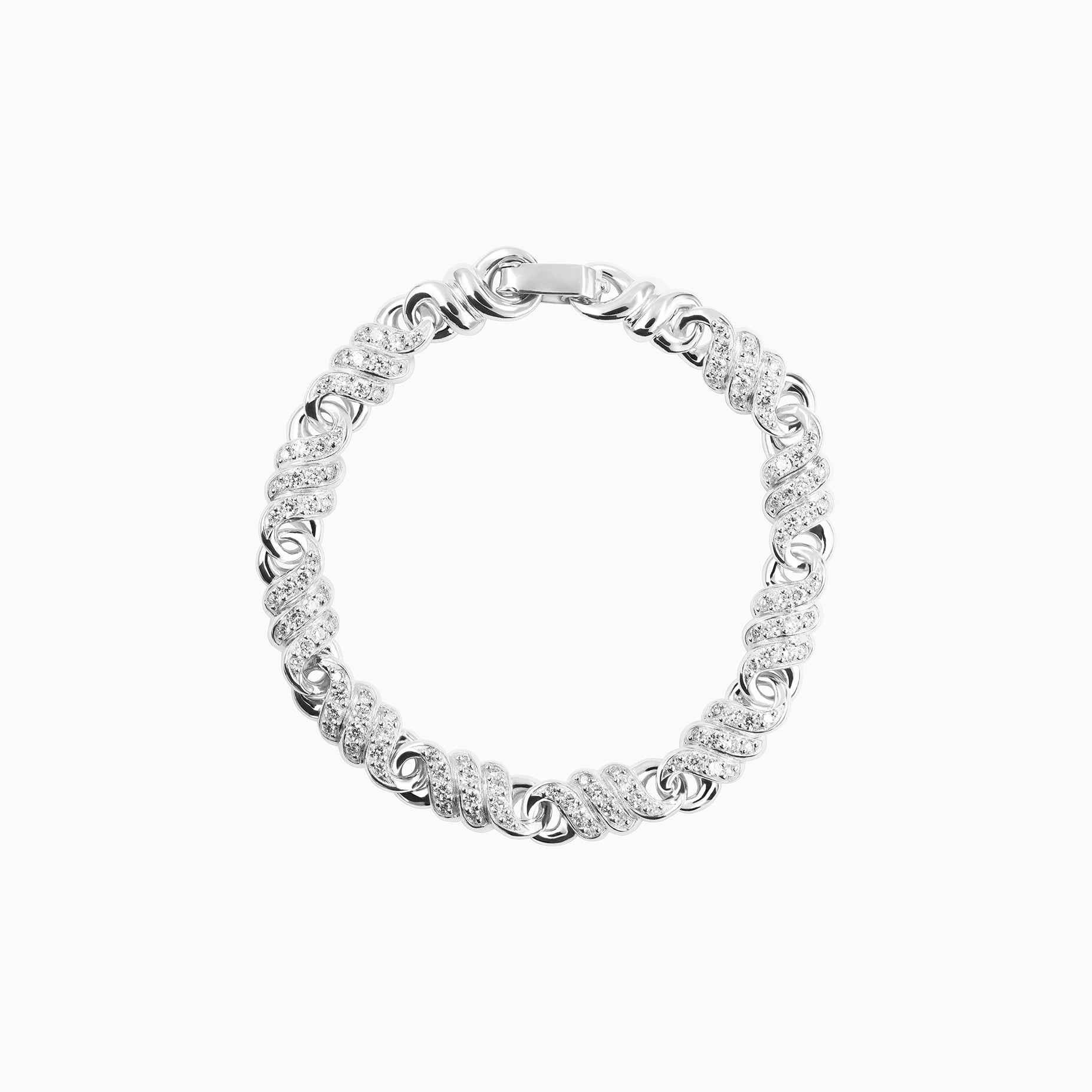 PULSERA LAZOS TORZAL DIAMANTES