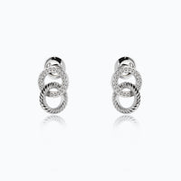 ARETES XOCOLATE PRALINÉ DIAMANTES