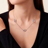 COLLAR XOCOLATE PRALINÉ DIAMANTES